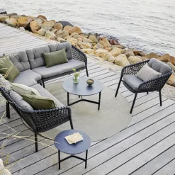 Butaca Lounge Ocean, Dark grey