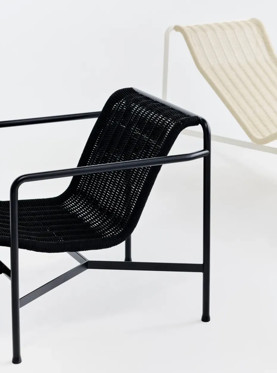 Butaca Lounge Palissade Cord Low, Anthracite