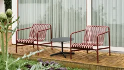 Butaca Lounge Palissade Low, Iron red