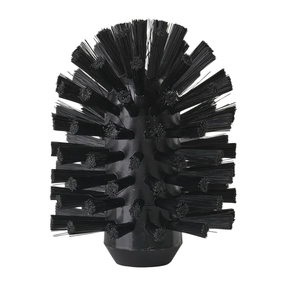 Cabezal para escobilla de baño Zone Denmark Ø6,5x9 cm, Negro