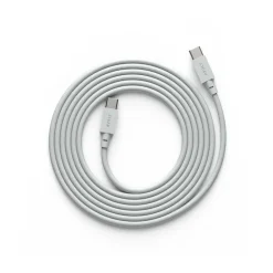 Cable 1 USB-C a USB-C cable de carga 2 m, Gotland gray