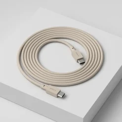 Cable 1 USB-C a USB-C cable de carga 2 m, Nomad sand