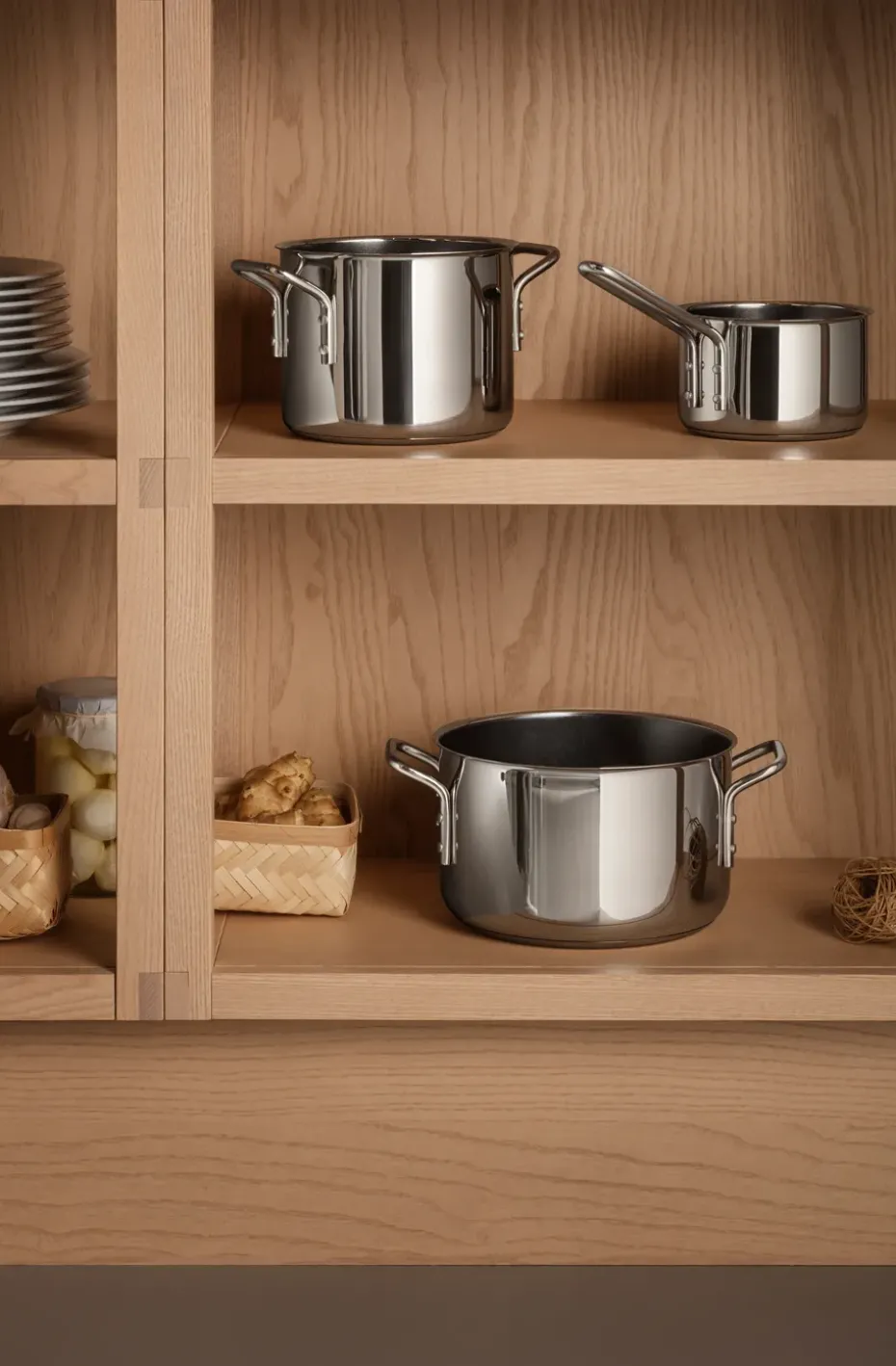 Cacerola cerámica Eva Trio Stainless Steel Slip-Let, 1,1 L