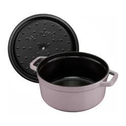 Cacerola de hierro fundido Staub La Cocotte redonda 3,8 L, Cherry Blossom