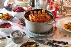 Cacerola de hierro fundido Staub La Cocotte redonda 8,4 L, Gris grafito