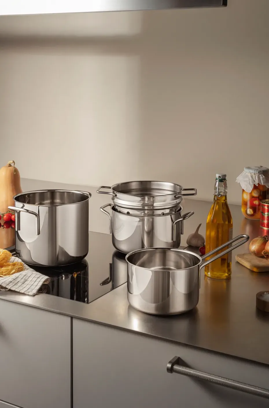 Cacerola Eva Trio Stainless Steel, 1,8 L