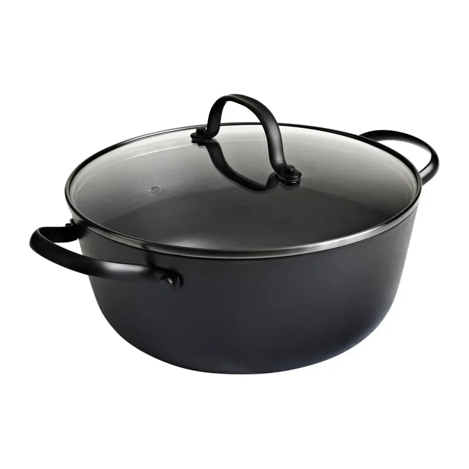 Cacerola sautés con tapa de cristal Satake, 4 L