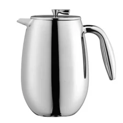 Cafetera de émbolo Columbia brillante, 12 tazas