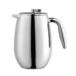 Cafetera de émbolo Columbia brillante, 8 tazas