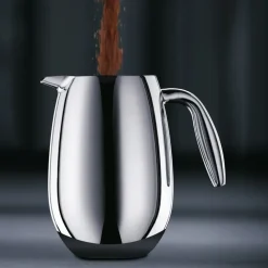 Cafetera de émbolo Columbia brillante, 8 tazas