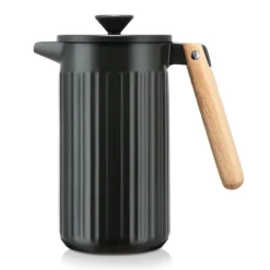 Cafetera de émbolo Douro negra, 8 tazas