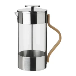 Cafetera de émbolo Emma 1 L, Acero