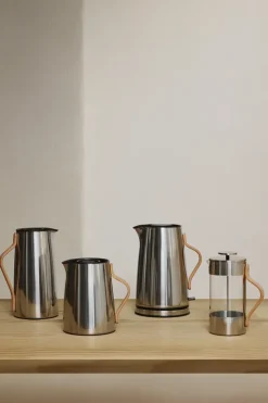 Cafetera de émbolo Emma 1 L, Acero