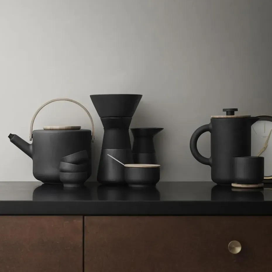 Cafetera de émbolo Theo, negro