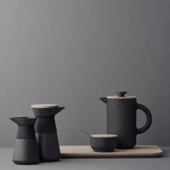 Cafetera de émbolo Theo, negro