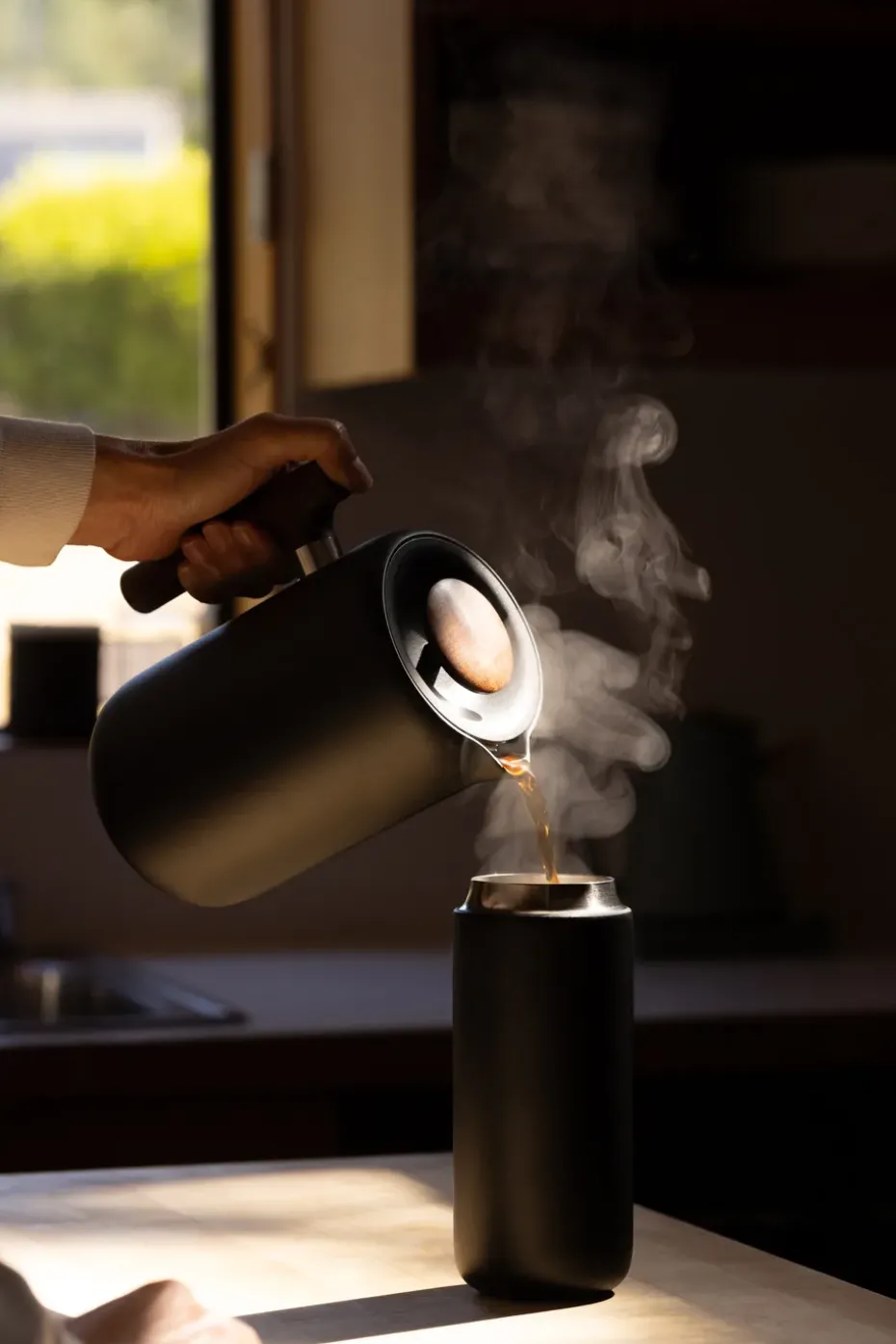 Cafetera de prensa Clara 70,9 cl, Matte black