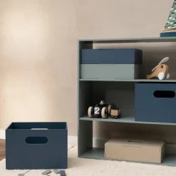 Caja de almacenamiento Kiddo Box, Azul