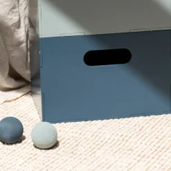 Caja de almacenamiento Kiddo Box, Azul