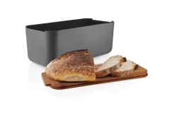 Caja de pan Eva Solo bambú, 42 cm, Elephant grey