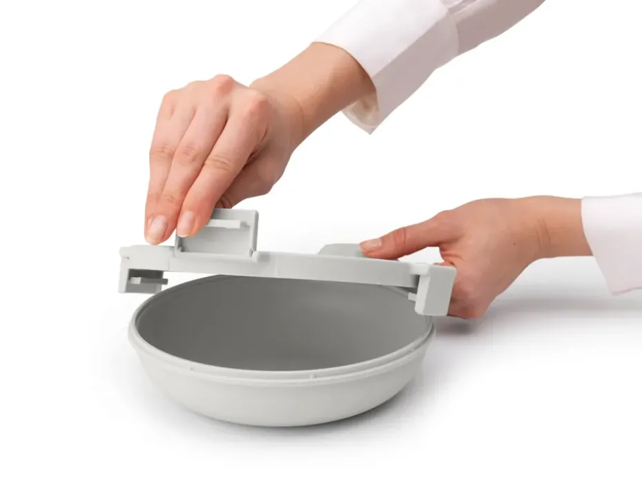 Caja para almuerzo Make & Take 1 L, gris claro