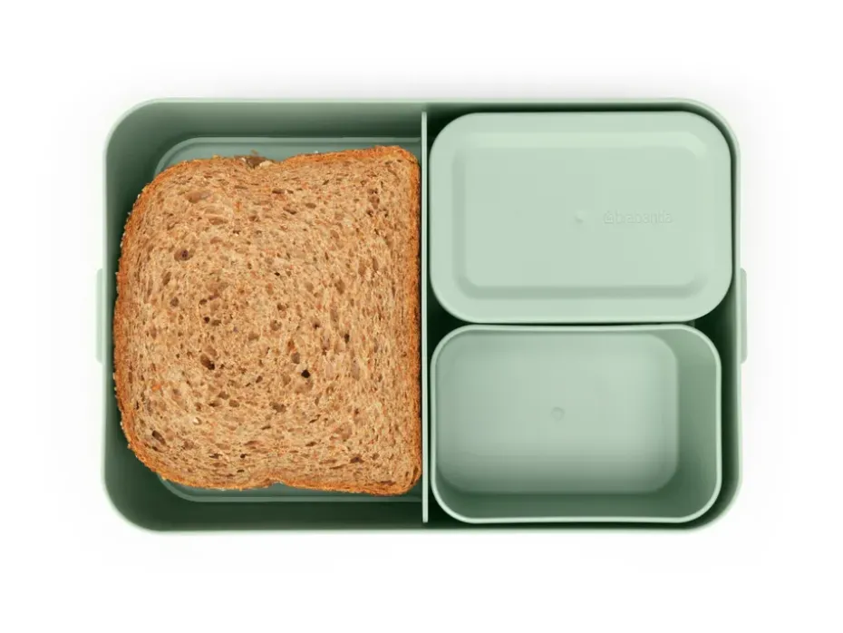 Caja para almuerzo Make & Take Bento grande 2 L, Jade Green