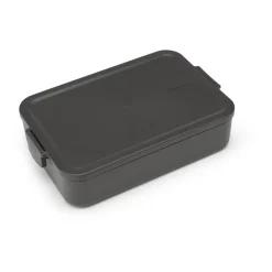 Caja para almuerzo Make & Take Bento grande 2 L, gris oscuro
