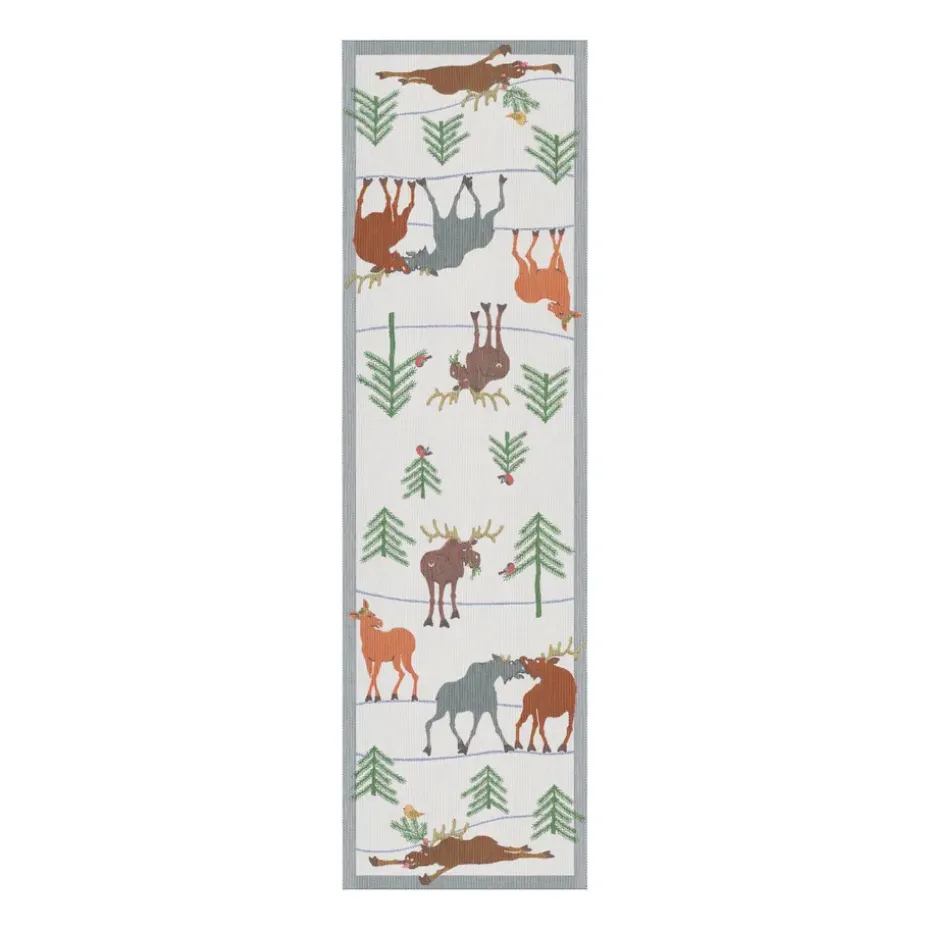 Camino de mesa Clumsy moose, 35x120 cm
