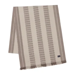 Camino de mesa Jacquard Striped 50x350 cm, Beige