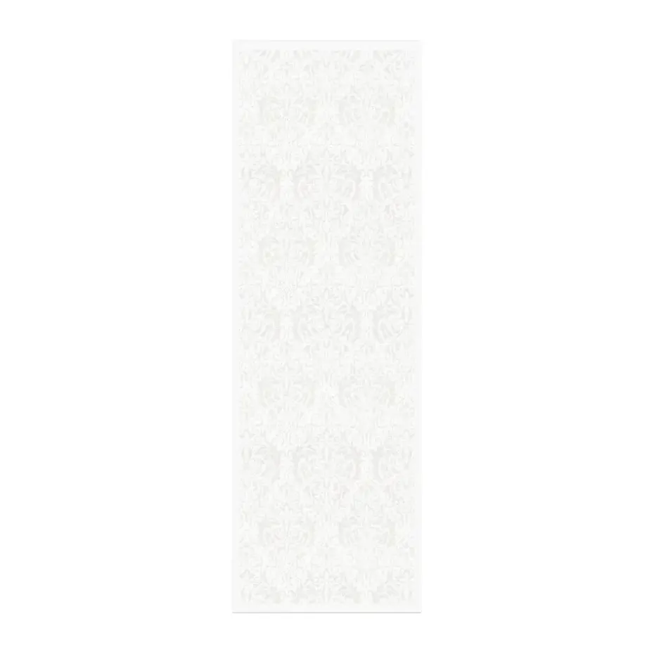 Camino de mesa Medaljong 50x150 cm, Blanco