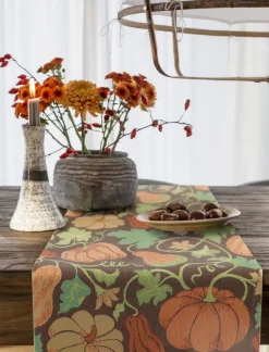 Camino de mesa Plenty of pumpkin, 35x120 cm
