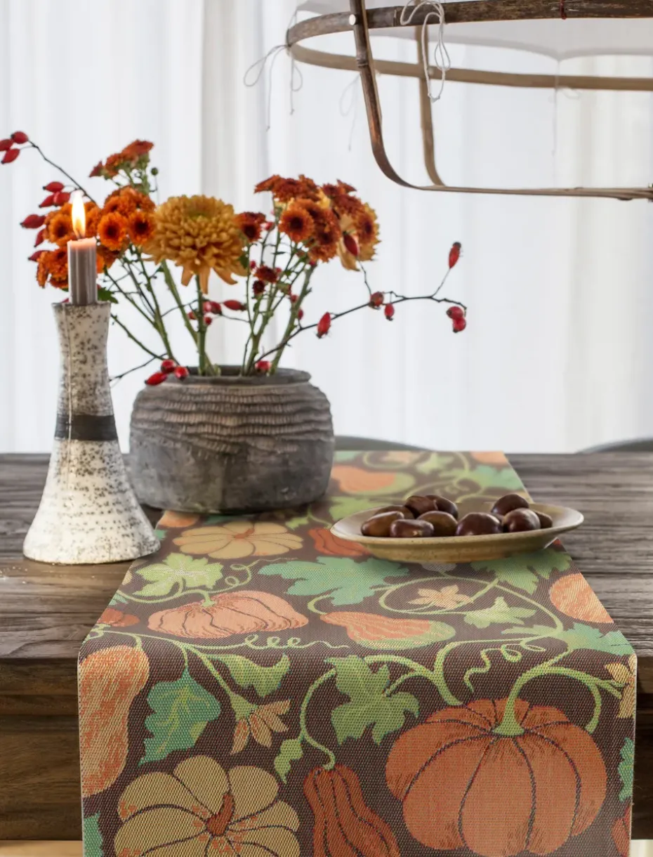 Camino de mesa Plenty of pumpkin, 35x120 cm