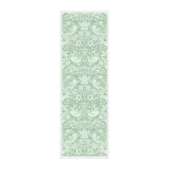Camino de mesa Strawberry Thief 50x150 cm, Verde