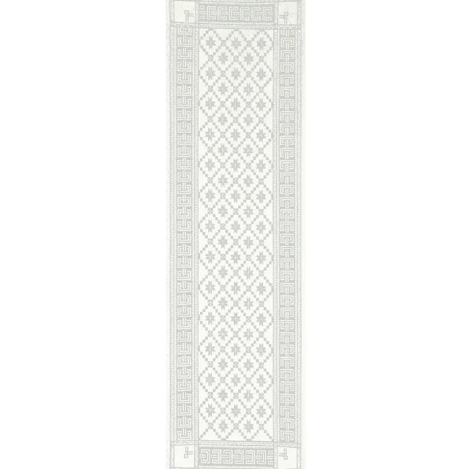 Camino de mesa Åttebladrose 50x150 cm, Beige