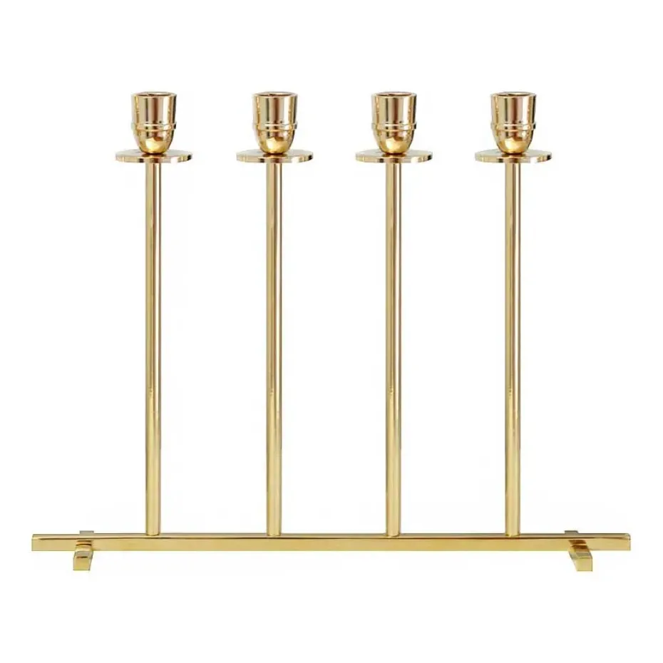 Candelabro Alto, latón macizo