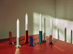 Candelabro Arcs 13 cm, Red