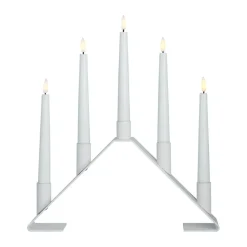 Candelabro de Adviento Luna, White