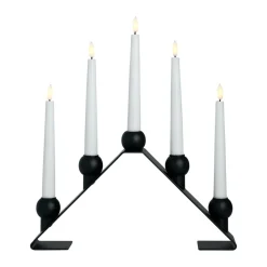 Candelabro de Adviento Luna, Black