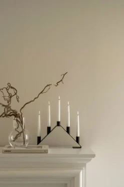Candelabro de Adviento Luna, Black