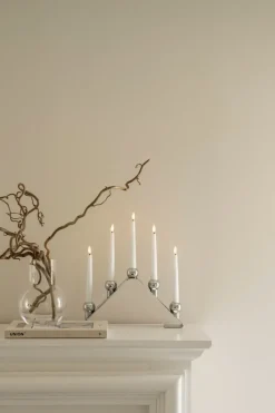 Candelabro de Adviento Luna, Chrome