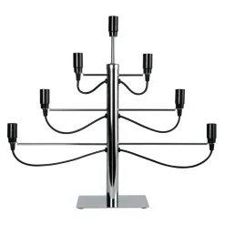 Candelabro de Adviento Milano, cromo