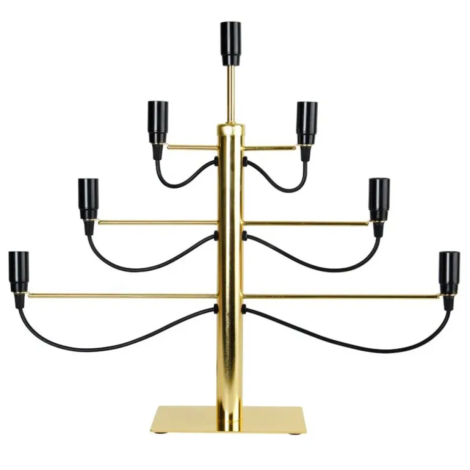 Candelabro de Adviento Milano, latón