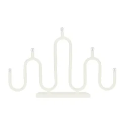 Candelabro de Adviento Noel 5, Marfil blanco
