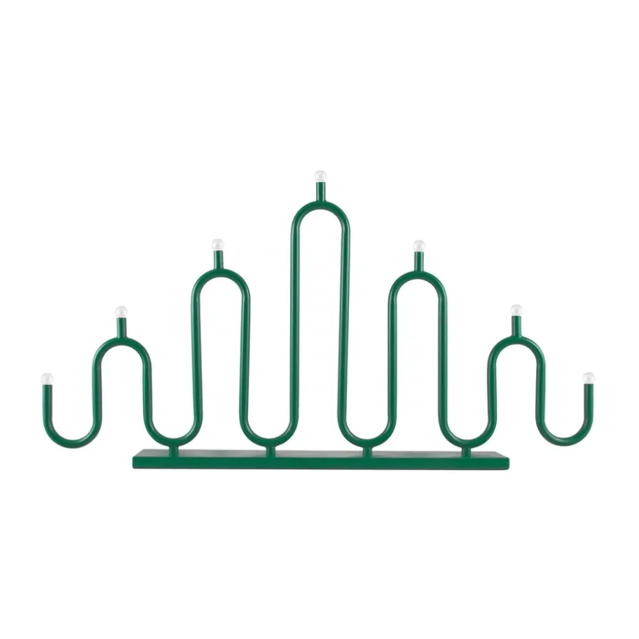 Candelabro de Adviento Noel 7, Verde