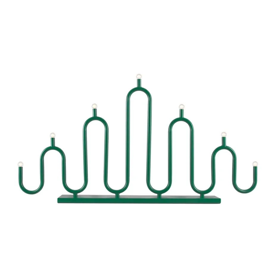 Candelabro de Adviento Noel 7, Verde