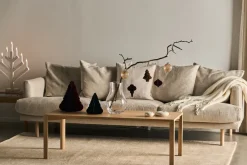 Candelabro de AdvientoPine 62 cm, esmaltado blanco