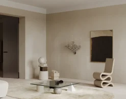 Candelabro de pared STOFF Nagel, Chrome