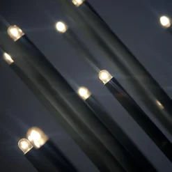 Candelabro eléctrico Elflugan Grande, Negro carbón