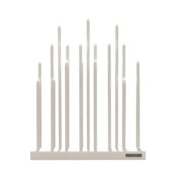Candelabro eléctrico Elflugan, Off-white