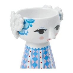 Candelabro Eva 9,5 cm, Azul oscuro