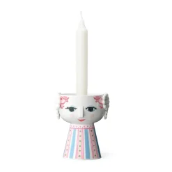 Candelabro Eva 9,5 cm, Rosa